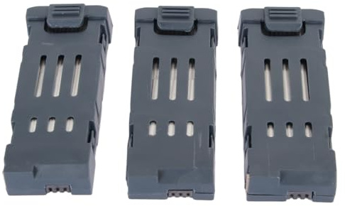 Bewinner 3,7 V 600 MAh UAV-Lithium- mit Ladekabel – Hohe Kapazität, Anhaltende Leistung für E58, E68, JY109, 998PRO Quadcopter-Drohnen