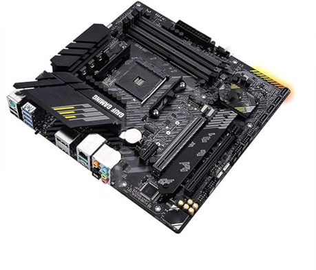 Placa Madre Fit For ASUS TUF Gaming B550M Plus Micro-ATX B550M B550 DDR4 4800(OC) MHz 128G M.2 SATA 6 GB/s USB 3,2 Enchufe de Escritorio AM4 CPU