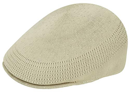 Kangol Tropic 507 Ventair Flatcap Schirmmütze Schiebermütze Sommercap Herren - mit Schirm Sommer Frühling-Sommer