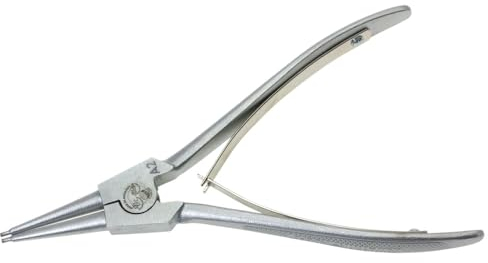 Dönges Sicherungszange, Länge 220 mm, für Ø 40-100 mm, A 3 (Seegerringzange Seegerring Sprengringzange Sicherungsringzange)