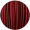 Italian Coloured 1 Meter Vintage 3 Core Round Electric Cable Fabric Covered Wire Italian Braided 0.75 mm Electrical Cable Flexible Wire for Lighting Other Appliances