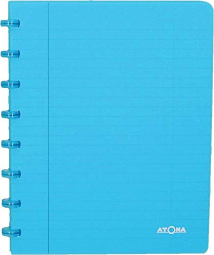 Schrift atoma a5 lijn 144blz 90gr pp transp ass | Omdoos a 10 stuk