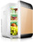 YADLCR Mini Fridge, 20 Liter Compact Cooler Warmer Camping Refrigerator for Bedroom, Office, Car, Dorm - Portable Car Refrigerator with Digital Temperature Control