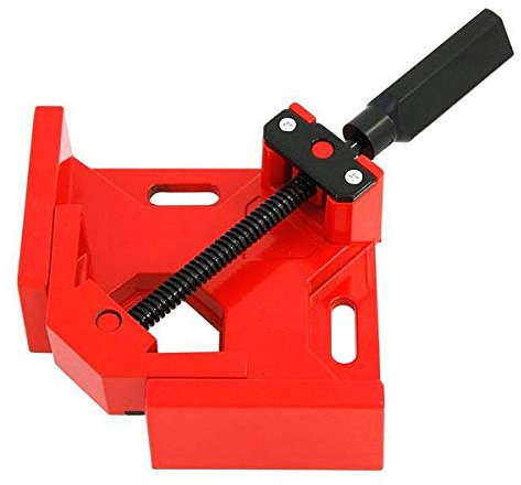 Neilsen CT5289 3-Inch Heavy Duty Corner Clamp – Aluminum Alloy Frame, Carbon Steel Spindle, 95mm Jaw Width, Ideal for Picture Framing and Woodworking