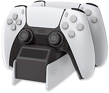 Stazione di ricarica USB per controller PS5, Dock di ricarica compatibile con Playstation 5 Dualsense.