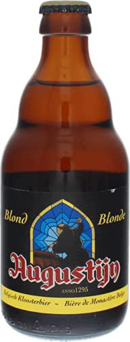 Gusto Italiano Selection - Birra bionda d’abbazia Belgio Augustijn Blonde - 24 Bottiglie da 0,33 l. …