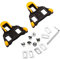 BOBEINI Cycling Cleats SPD-SL Cleat Set Rennrad Pedal Cleats Dura Ace, Ultegra:SM-SH11 sh-10 sh-12 Gelb