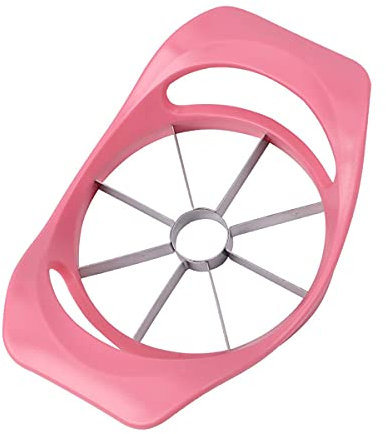Fendawn Strive Affettatrice per mele e meloni, resistente, da cucina, colore rosa