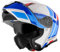 Bogotto FF403 Murata Klapphelm, blau/rot/weiß, S (55/56)