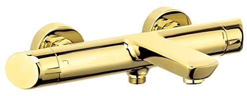 Badarmatur für Badewanne, die an der Wand montiert wird, von Deante - Golden - BQA_Z10M