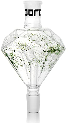 Cyborg® Molassefänger Zubehör für Shisha 18/8 Schliff Diamond Glow leuchtet im Dunkeln