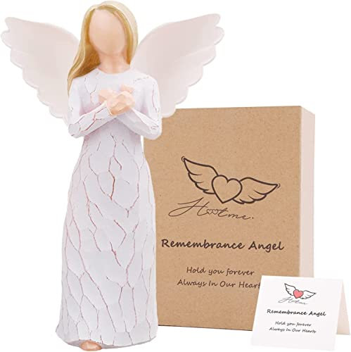 Schutzengel Figur, Engel der Heilung - Handgeschnitzte betende Engel Skulptur, Ermutigungsgeschenk, Heimdekoration, Geburtstagsgeschenk, um Liebe, Dankbarkeit, Hoffnung zu zeigen