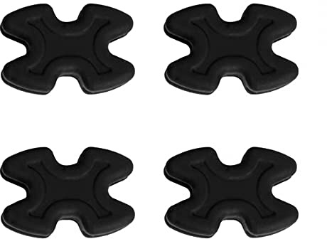 Split Limb Dampener, 4 Stuck Gummi Gliedmaßendämpfer, Bögen Gliedmaßen Stabilisator für Bogenschießen im Freien