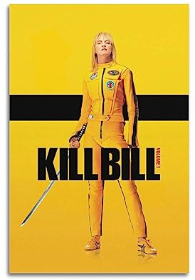 VZRSQZK Filmposter Kill Bill Season 1, dekoratives Gemälde, Leinwand-Wandposter und Kunstdruck, modernes Familienschlafzimmer-Dekor-Poster, 20 x 30 cm