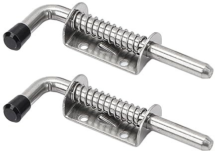 Mixoro Bullone a barilotto Ispessito Ferramenta per Esterni Armadi caricati a Molla Lch Pin