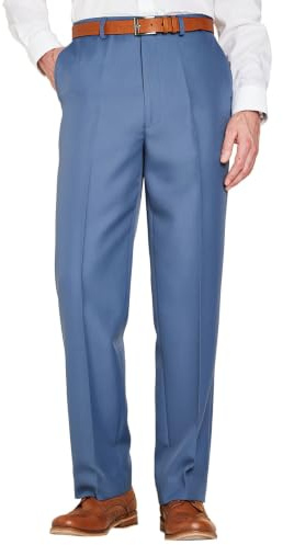 Chums Men's Elasticated Waist Formal Trousers Airforce