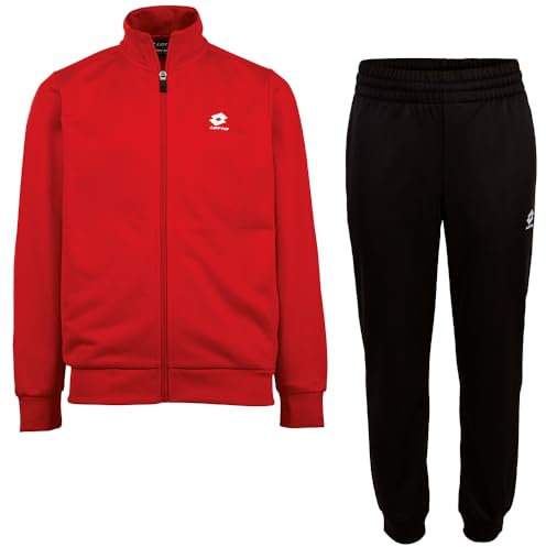Lotto Unisex Kids 1124055J, Regular Fit Training Suit, Goji Berry, 170-176