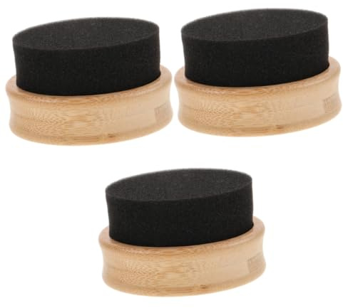 TOYZFRIENDY 3pcs Wooden Oil Applicator for Cutting Board Chopping Board Wax Applicator Kitchen Utensil for Wood Surface Care