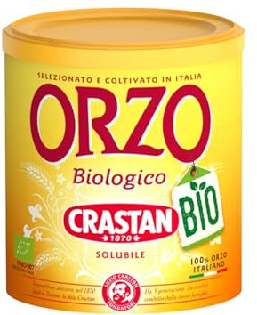 Crastan Orzo Solubile Biologico, 125g (Confezione da 6)