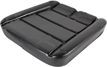 Milageto Generisches Sitzkissen für Gabelstapler, Sitz für landwirtschaftliche Fahrzeuge, Rasenmäher, Traktoren, Kompaktlader, Zubehör, Dreirad-Traktorsitz, Schwarz