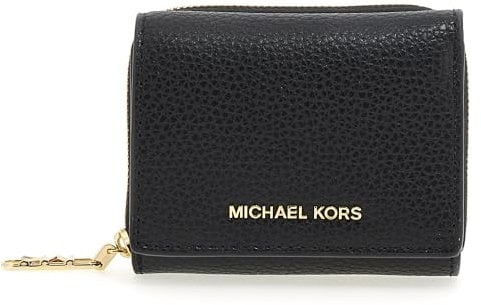 Michael Kors SM Trifold ZA Wallet, Hand Bag Women, Noir, Taille Unique