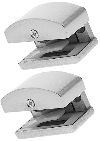 KITANDOVE Glasduschtürführungen 2 Stück Ersatzteile Duschtür-unterführungen Schienenstoßstangen