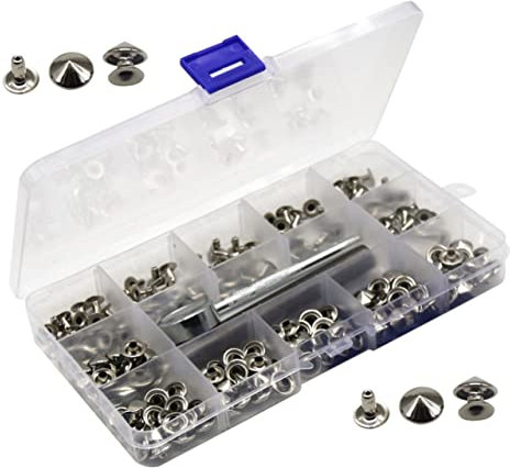 Hemobllo Remaches De Golpe Para Ropa Kit De Tachuelas Para Manualidades Diy Fácil De Instalar