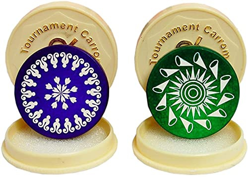 Standard Größe Carrom Turnier Striker Combo mit glatter Oberfläche und hervorragende re-bounce