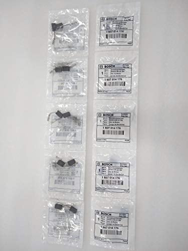BOSCH - Juego de 10 cepillos de carbono para amoladoras angulares GWS