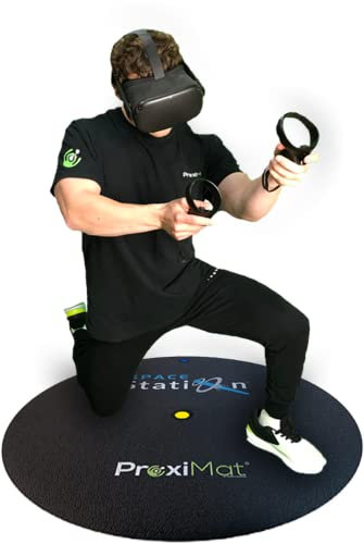 VR Mat - ProxiMat ® Space Station Theo 35 - Super Soft Large Mat for Virtual Reality
