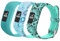 Armbänder kompatibel mit Garmin Vivofit JR Bändern, Vivofit JR 2 Bänder/Vivofit 3 Bänder, Zubehör, Ersatz-Uhrenarmbänder, Frauen mit Metallverschluss für Garmin Vivofit 3 JR, 3 Stück