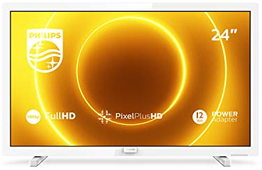 Philips TV LED Full HD 24 24PFS5535/12 Bianco