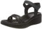 ECCO Damen Flowt Wedge LX Heeled Sandal Plateau, Black, 41 EU
