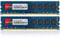 Kuesuny 16Go (2 x 8Go) DDR3 RAM 1600 MHz Udimm RAM PC3L-12800U 1,5 V CL11 240 Pin 2RX8 Dual Rank Non-ECC sans Tampon pour Ordinateur de Bureau