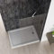 Walk in Dusche Duschwand Duschtrennwand Duschabtrennung 90 x 185 cm ESG NANO 6mm klares Glas