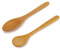 Linnuo Kochlöffel Holz Set 30cm - Schutz vor Kratzer für Topf Pfanne - Küchenhelfer Set aus edlem Kirschholz - Hitzebeständig Antibakteriell - 100% EU Naturprodukt - Kochen Plastikfrei & Gesund