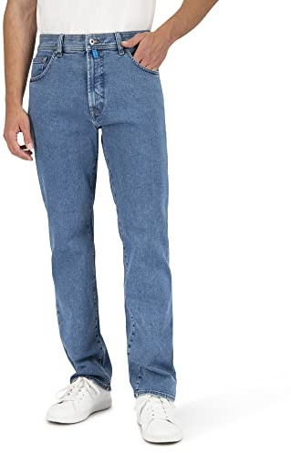 Pierre Cardin Herren Jeans Dijon | Männer Hose | Comfort Fit | Dark Blue Used Washed