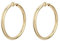 Traveller Ohrclip Creolen - Damen - Ø 50mm - 22kt vergoldet - 157500