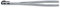 Victorinox Tweezers Black - Spare for Large 91mm Swiss Army Knife - Single Item