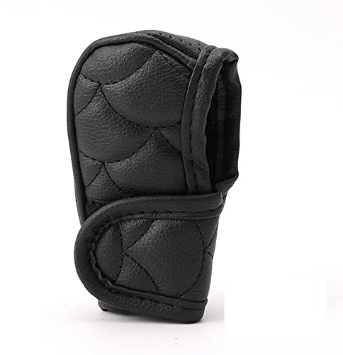 Auto Schaltknauf Abdeckung, Leder Schaltknauf Schutzhülle Anti-Rutsch Universal Schaltknauf Protector Getriebe Cover Schalthebel Schaltknauf Knopf Abdeckung Kugelschalthebel Gear Shift Knob Cover