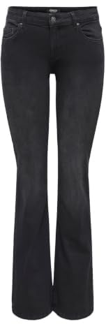 ONLY Female Flared fit Jeans ONLBLUSH Mittlere Taille Flared Jeans