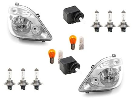 Johns, Scheinwerfer Set passend für Mercedes Sprinter 906 Leuchtm. LI RE mit Stellmotor