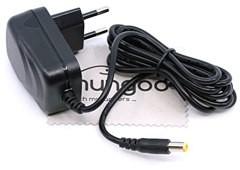 Ladegerät passend für Rowenta Air Force RH8554GA RH855501 RH8569WH RH855601 RH8556GA/9A3 (Ersetzt SSC-290020EU RS-RH4901) Ladekabel Akku-Staubsauger mit mungoo Displayputztuch