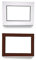 Kunststofffenster - Festverglasung - Fenster - innen weiß/außen mahagoni - BxH: 75 x 55 cm - 750 x 550 mm - 2 fach Verglasung - 60 mm Profil