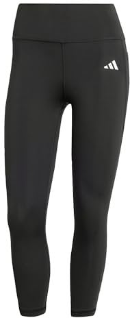 adidas Women's Optime Essentials Stash 3/4 Leggings, Black, L Tall