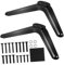 IMIKEYA 2 Pcs Tv Base Bracket Tv Holder Mounts 55 Inch Tv Replacement Legs Table Top Tv Stand Base Universal Tv Stand Tv Stand Decor Tv Brackets Represent Plastic Fall to The Ground
