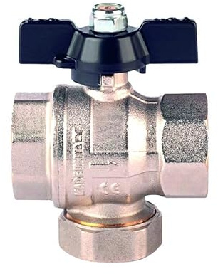 Kugelhahn mit Filter und integriertem Magnet