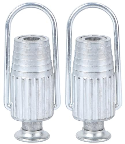 ULTECHNOVO Premium 2pcs Washing Line Tightener - Robust Clothesline Tensioner - Essential Laundry Tools for Fixed Clothes Lines Metal Tight Grips for Household Supplies