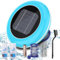 Purificatore per piscina a energia solare, purificatore portatile elimina, pulitore per piscina solare, purificatore per piscina solare senza cloro, per acqua potabile per piscine pulite e termali