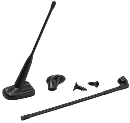 Fenteer RC Truck Simulation Dachantenne 1/14 Maßstab Ersatz Dekoratives Zubehör Hochleistungs-RC-Autoantennenteile